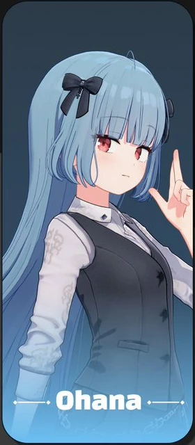 Ohana 官方角色视觉